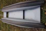 Additional protection of the bottom of the cylinders of inflatable boats, catamarans, kayaks